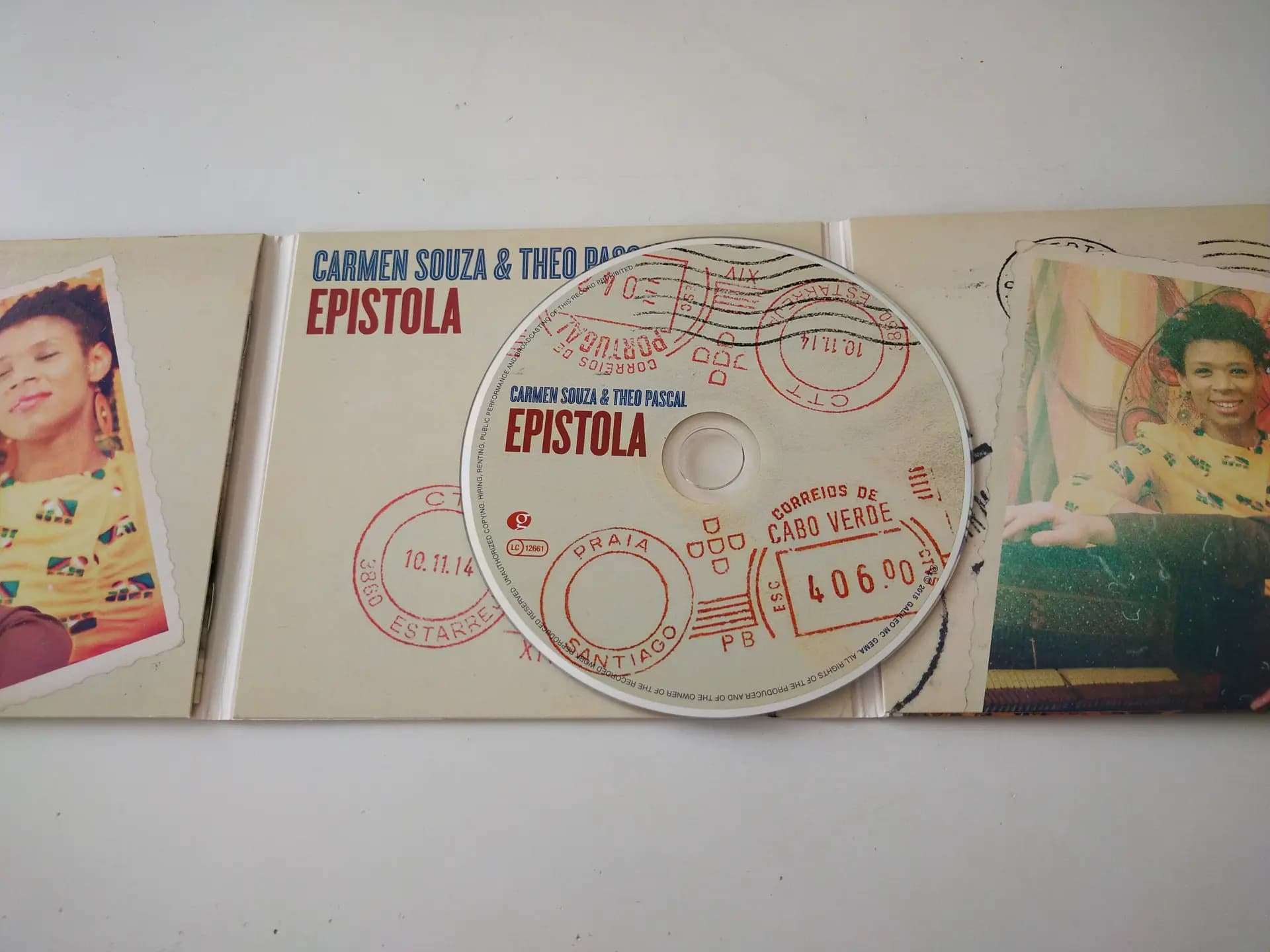 Główne zdjęcie - Carmen Souza, Theo Pas'cal - Epistola