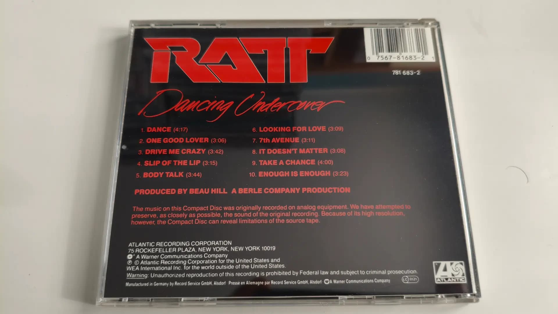 Główne zdjęcie - Ratt - Dancing Undercover