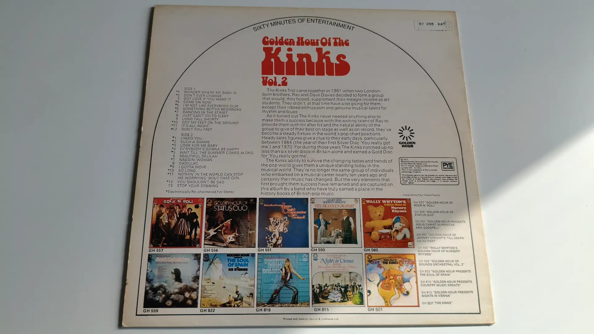 Główne zdjęcie - The Kinks - Golden Hour Of The Kinks Vol. 2
