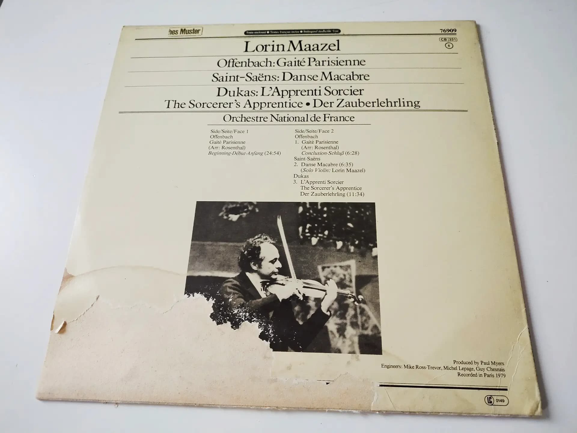 Główne zdjęcie - Offenbach, Saint-Saëns, Maazel - Gaité Parisienne / Danse Macabre
