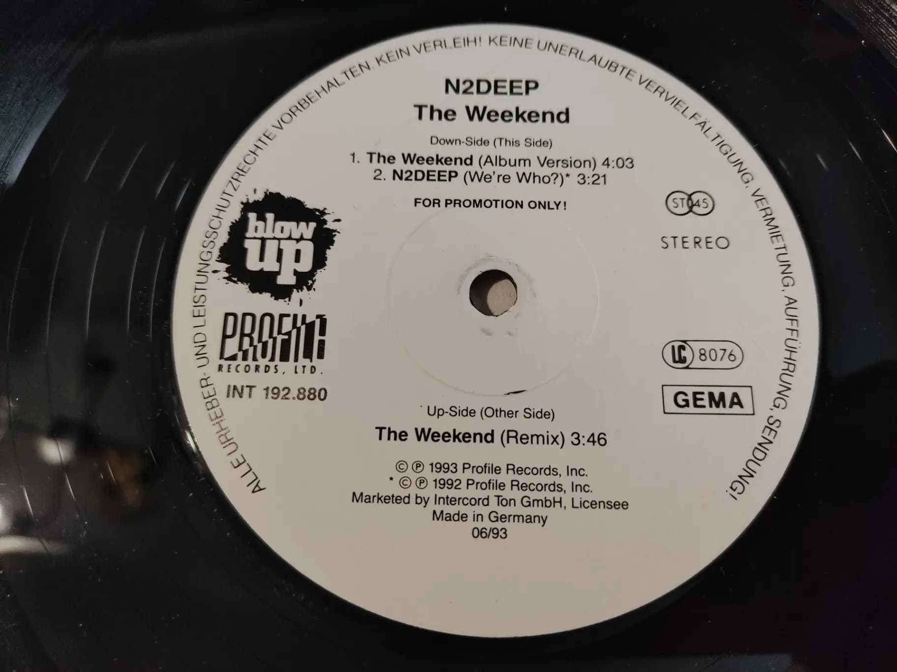Główne zdjęcie - N2DEEP - The Weekend