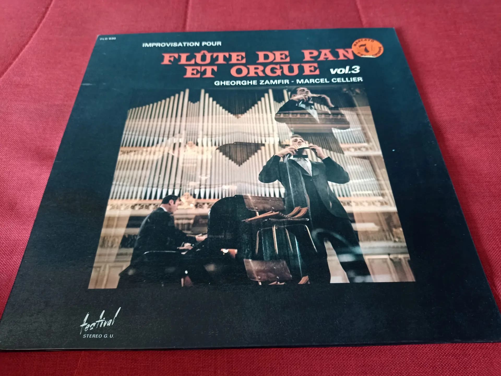 Okładka płyty Various - Gheorghe Zamfir - Improvisation Pour Vol. 3