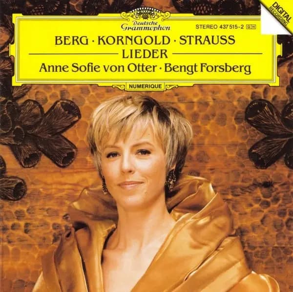 Główne zdjęcie - Anne Sophie von Otter, Bengt Forsberg - Lieder