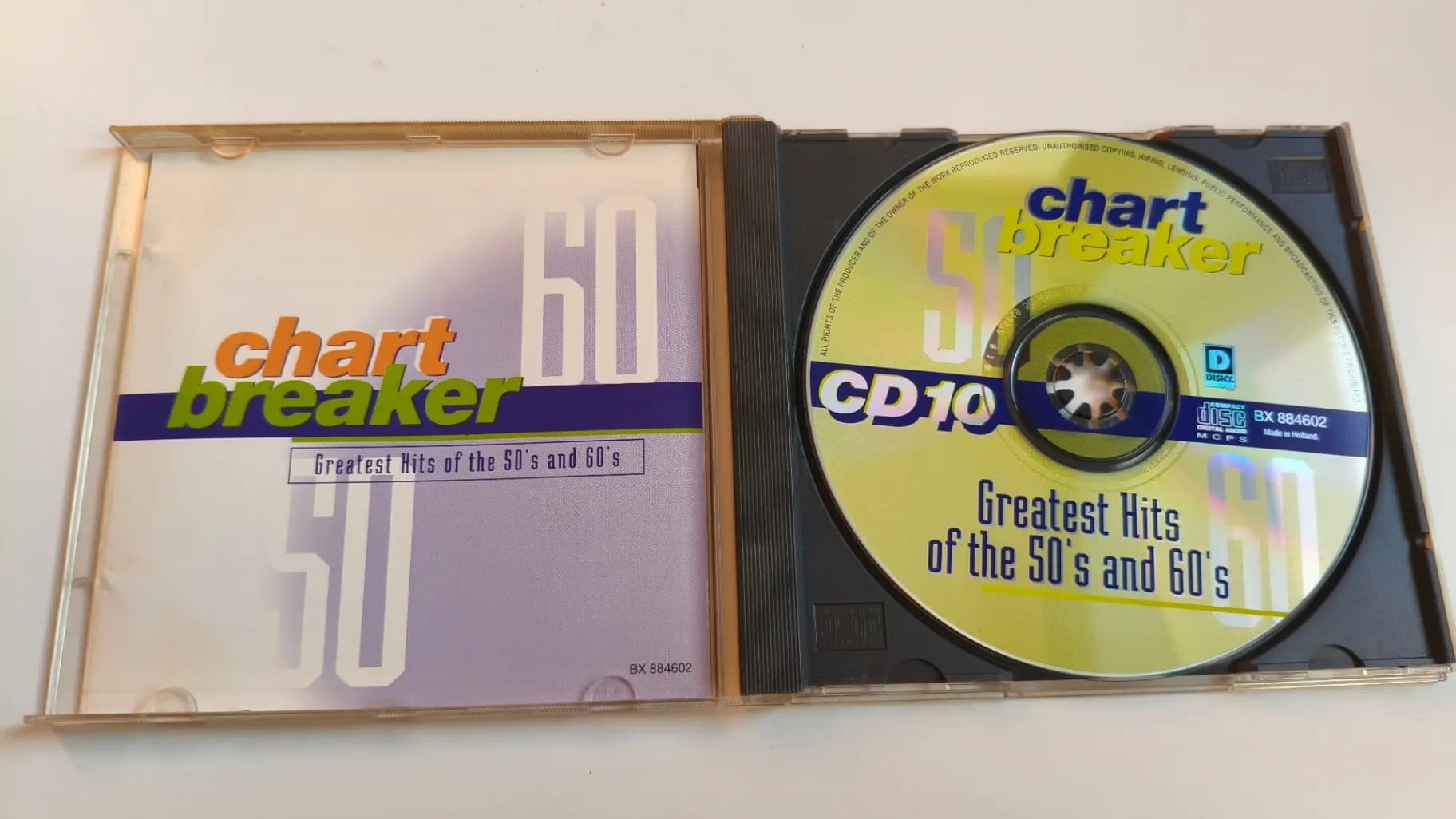 Główne zdjęcie - Various - Chart Breaker: Greatest Hits Of The 50's And 60's CD 10