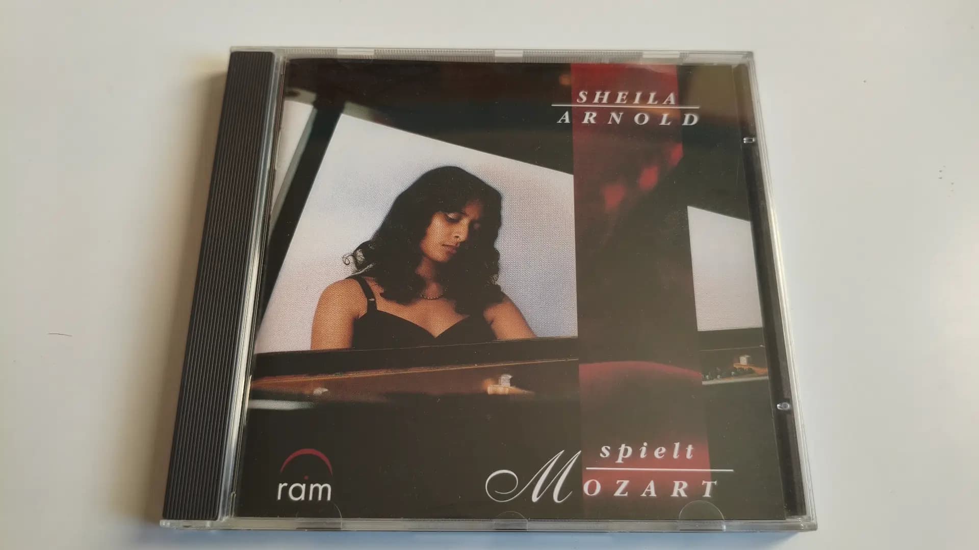 Okładka płyty Sheila Arnold - Spielt Wolfgang Amadeusz Mozart