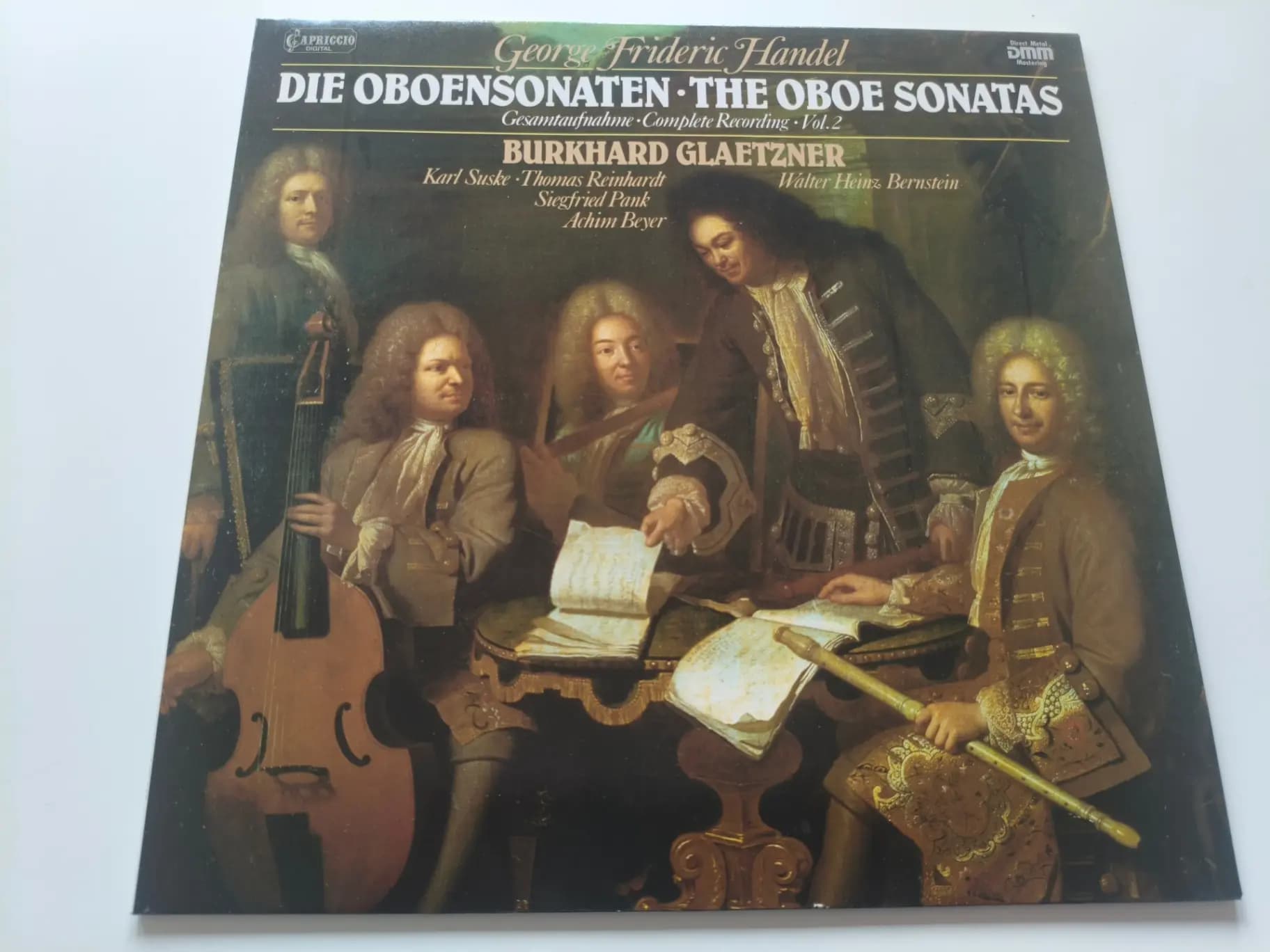 Główne zdjęcie - Glaetzner, Händel - The Oboe Sonatas Gesamtaufnahme Complete Recording Vol.2