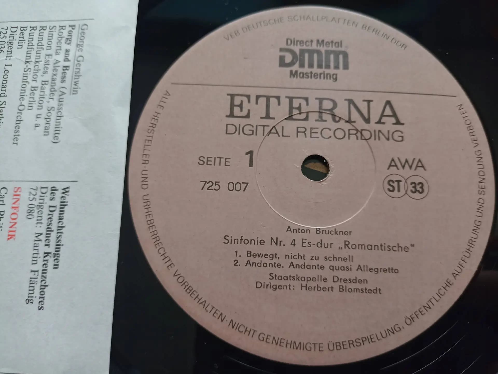 Główne zdjęcie - Anton Bruckner, Staatskapelle Dresden, Herbert Blomstedt - Sinfonie Nr. 4 Es dur Romantische