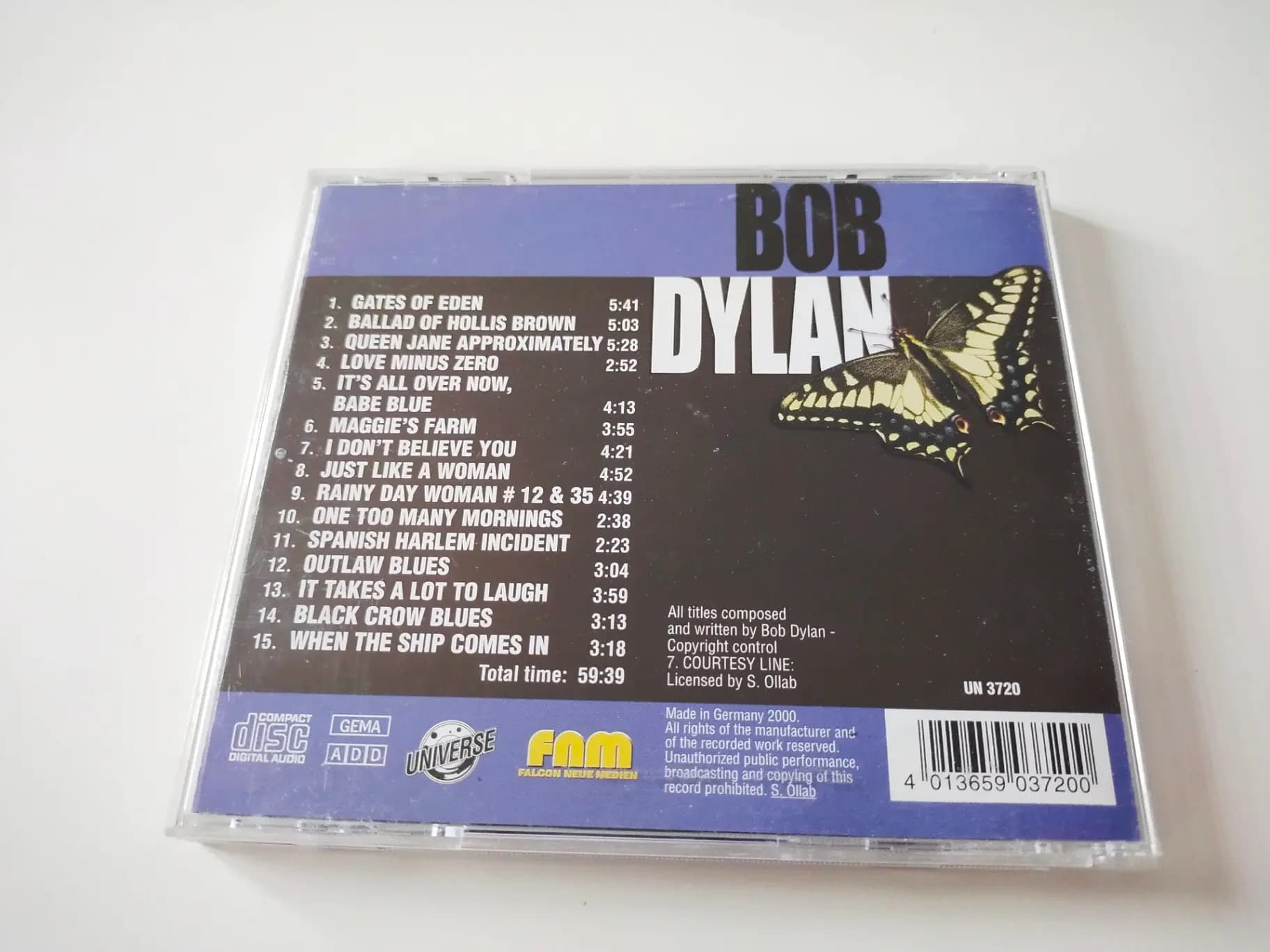 Główne zdjęcie - Bob Dylan - Bob Dylan