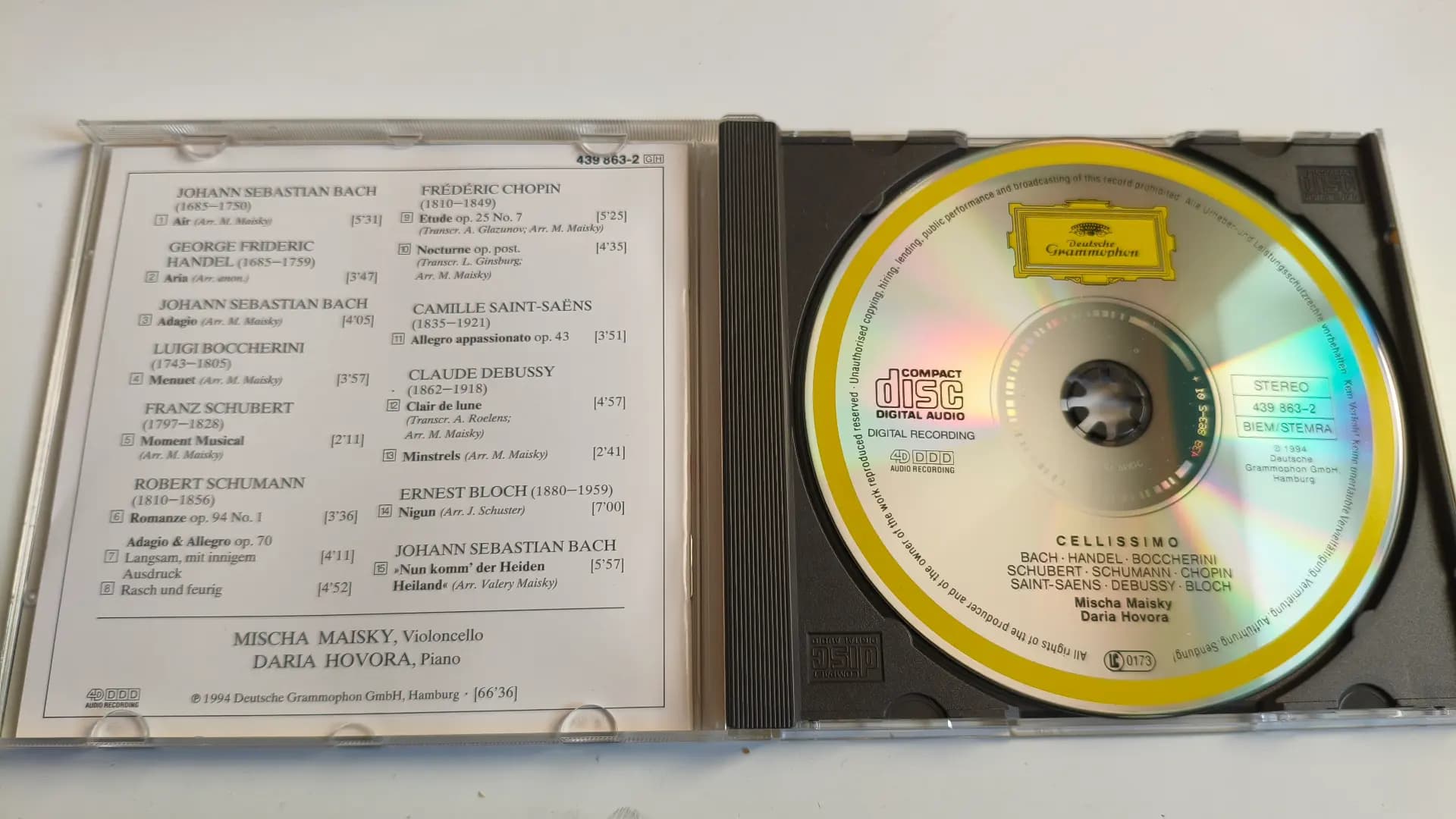Główne zdjęcie - Mischa Maisky - Cellissimo