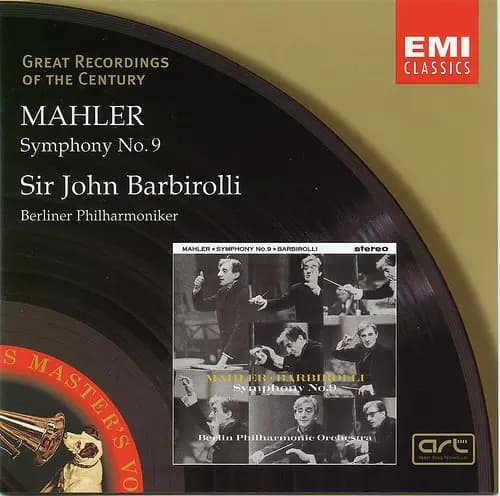 Okładka płyty Mahler, Barbirolli - Symphony No. 9