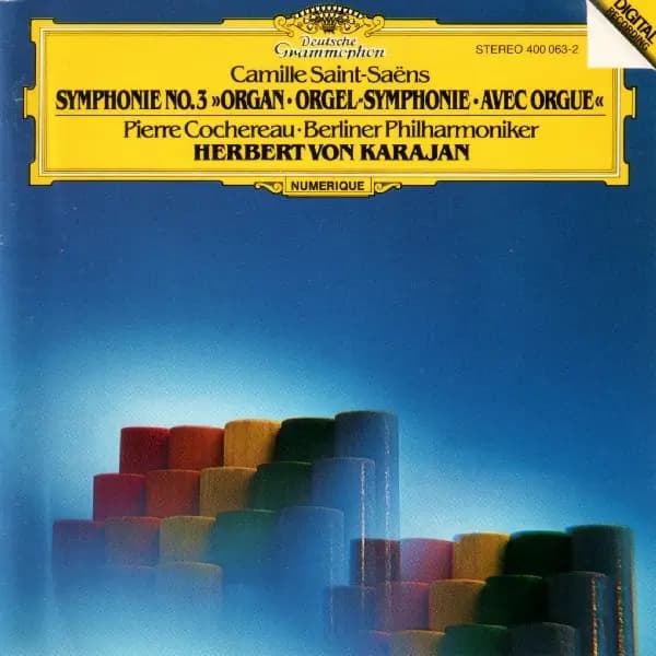 Okładka płyty Camille Saint-Saëns, Pierre Cochereau - Symphonie No. 3