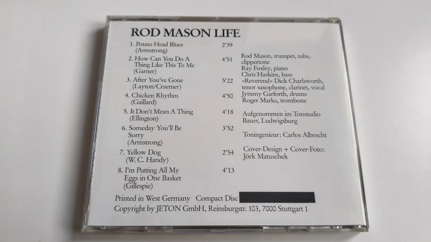 Główne zdjęcie - Rod Mason - Live