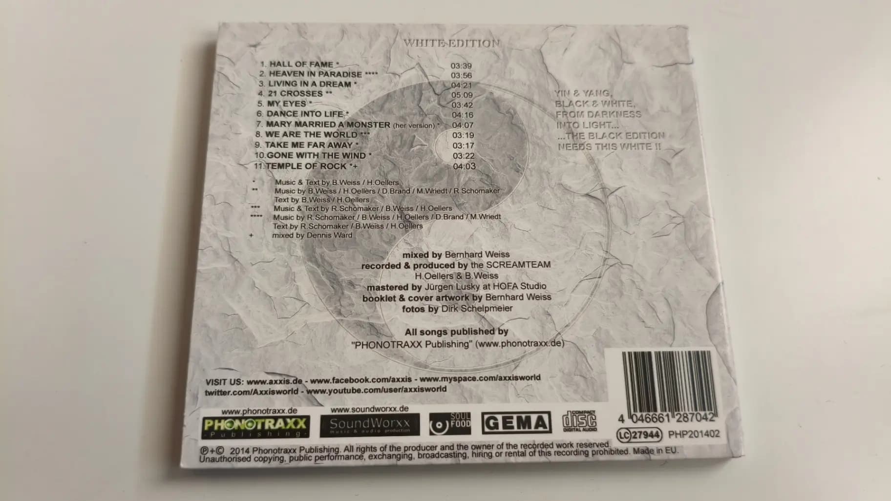 Główne zdjęcie - Axxis (2) - Kingdom Of The Night II (WHITE EDITION)