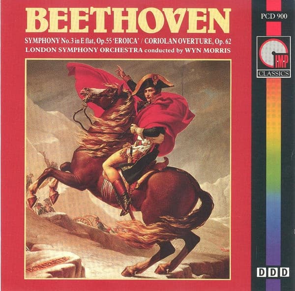 Okładka płyty Beethoven, Morris - 'Eroica', Op.62
