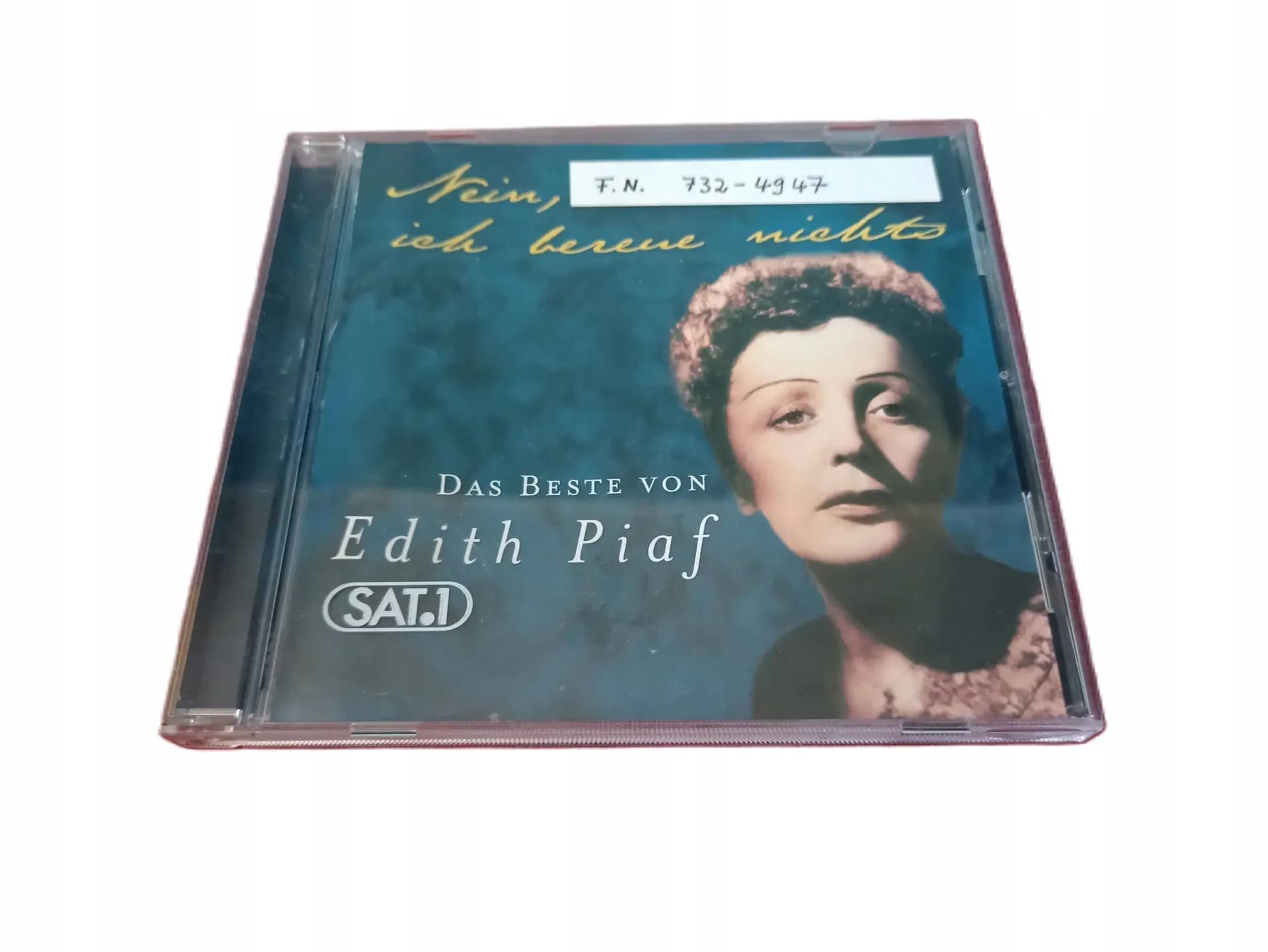Okładka płyty Edith Piaf - Nein, Ich Bereue Nichts Das Beste Von