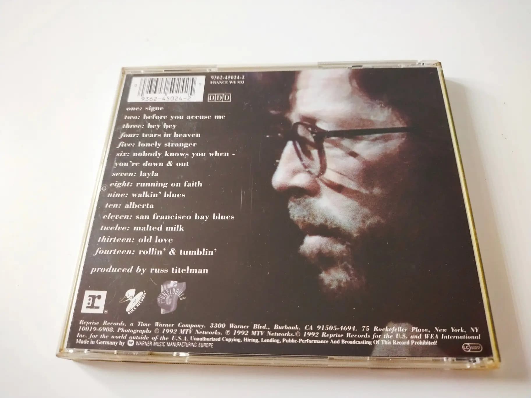 Główne zdjęcie - Eric Clapton - Unplugged