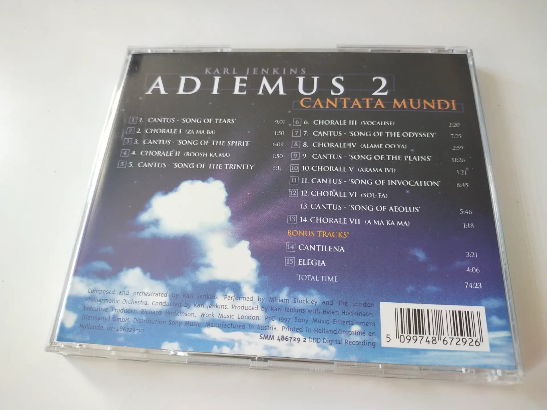 Główne zdjęcie - Jenkins, Adiemus - Adiemus 2: Cantata Mundi