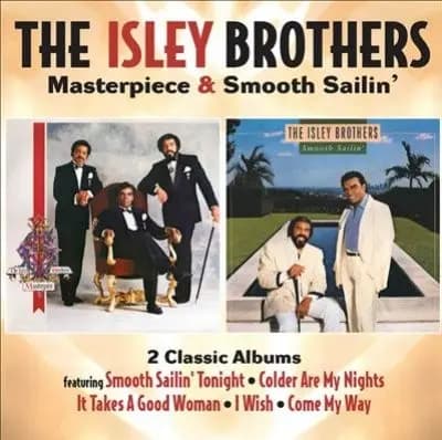 Okładka płyty The Isley Brothers - Masterpiece & Smooth Sailin'