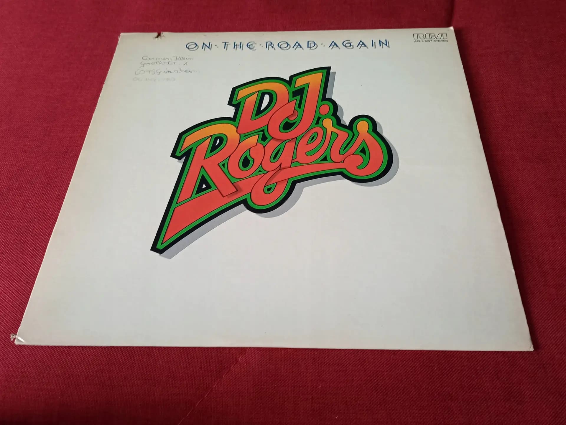 Główne zdjęcie - D. J. Rogers - On The Road Again