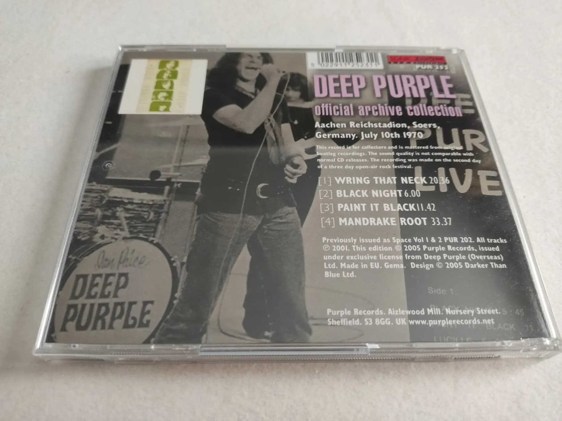 Główne zdjęcie - Deep Purple - Live In Aachen 1970