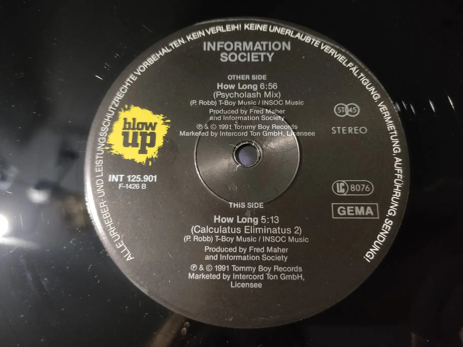 Główne zdjęcie - Information Society - How Long