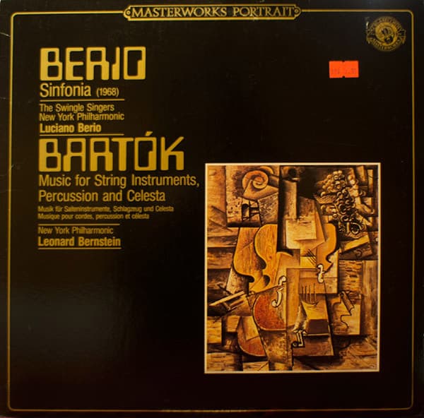 Okładka płyty Berio, Bartók - Sinfonia / Music For String Instruments