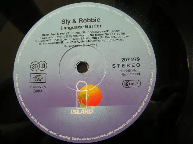 Główne zdjęcie - Sly & Robbie - Language Barrier