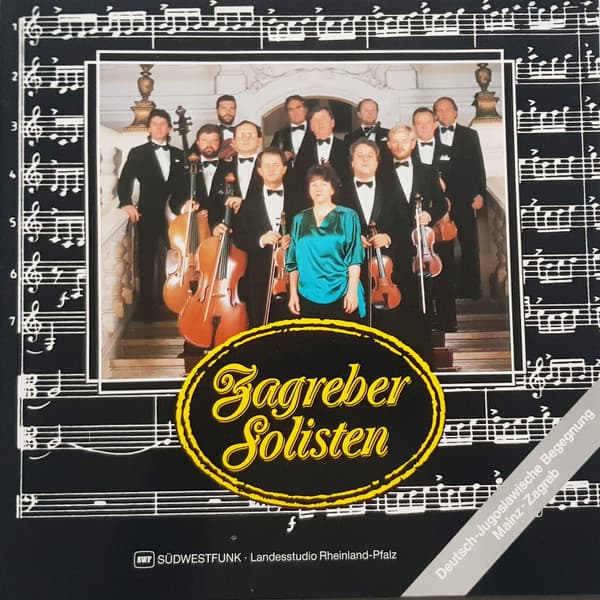 Okładka płyty Händel, Mozart, Shostakovich - Zagreber Solisten