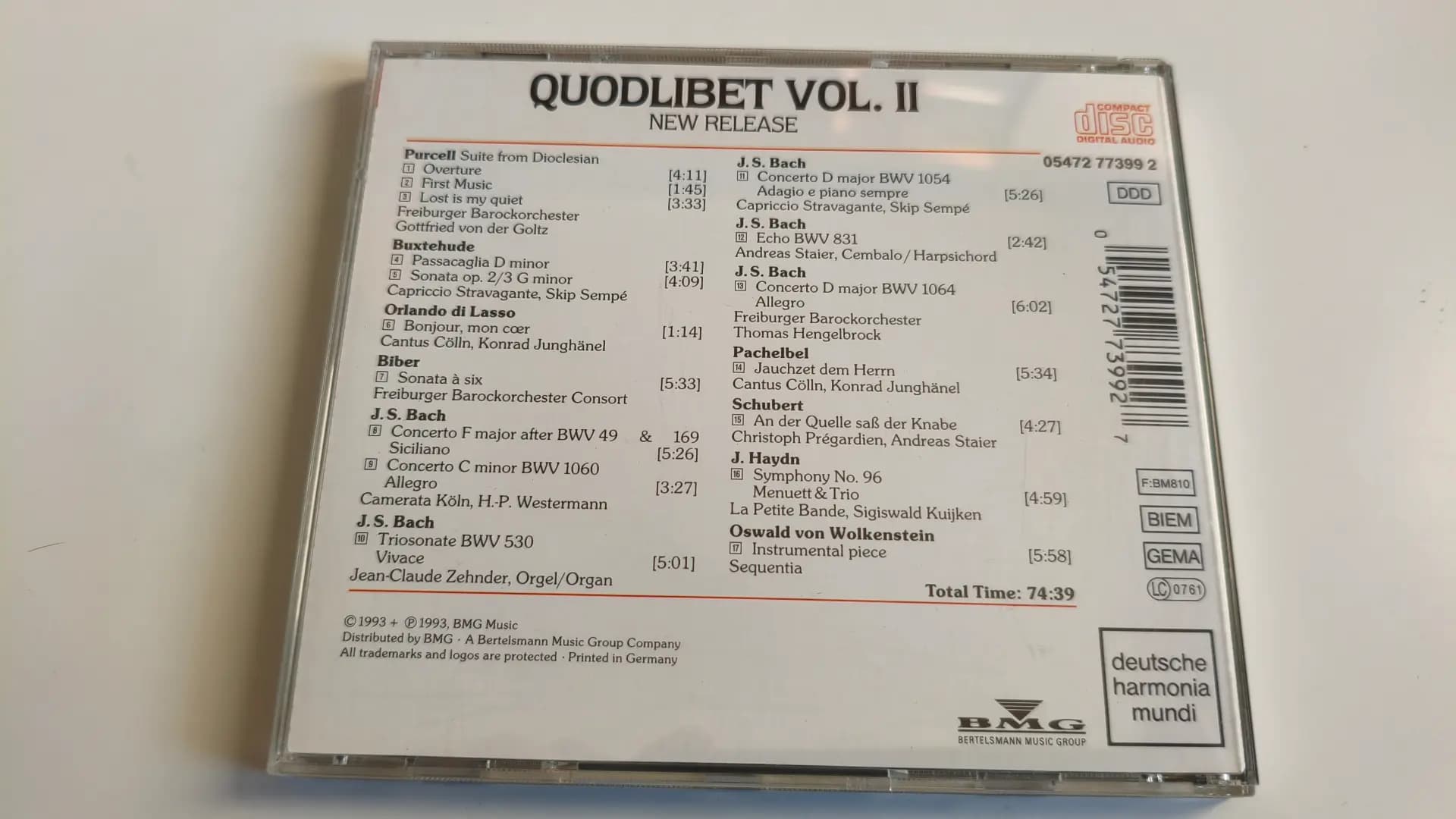 Główne zdjęcie - Various - Quodlibet Vol. II New Releases
