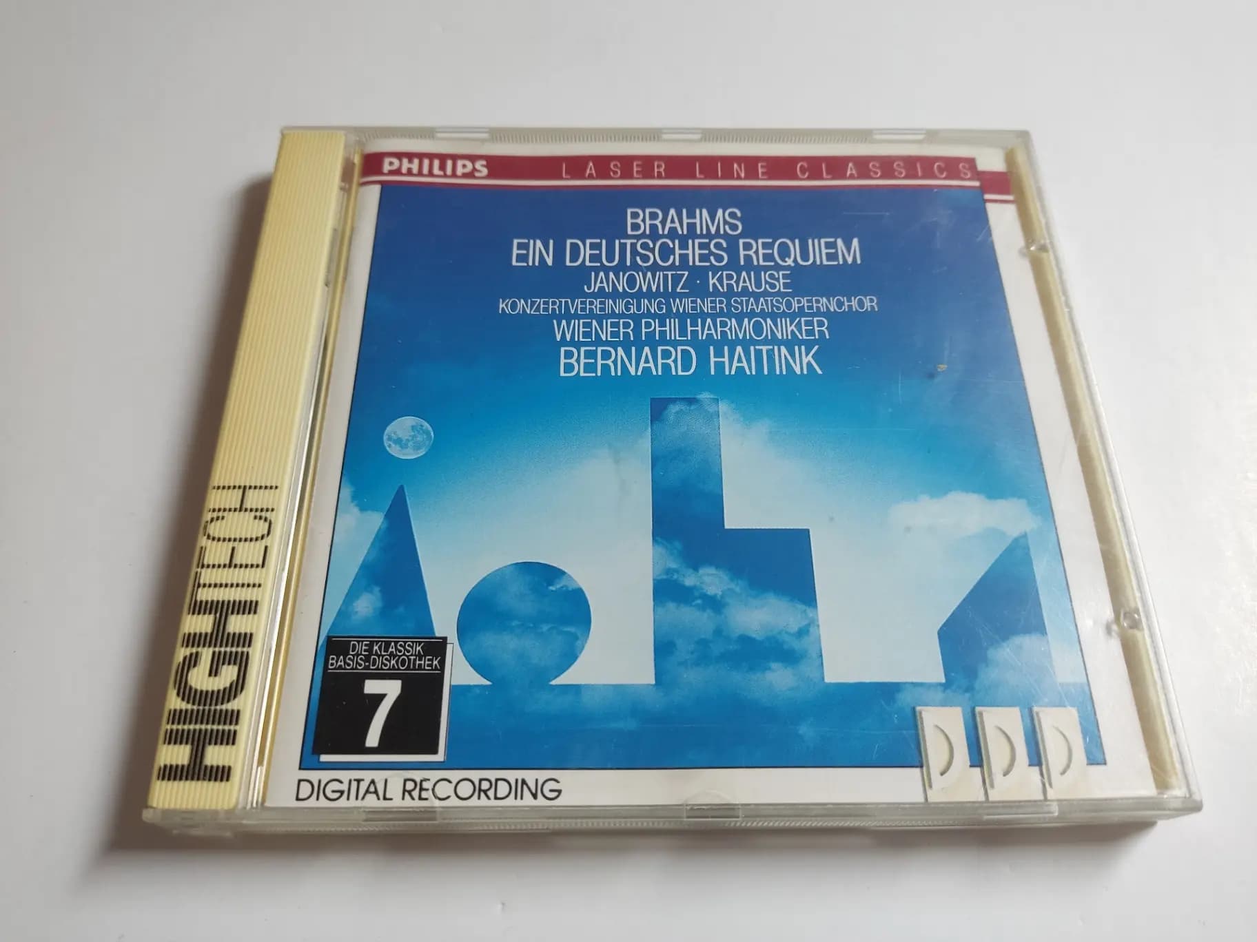 Główne zdjęcie - Janowitz, Krause, Haitink - Brahms Ein Deutsches Requiem