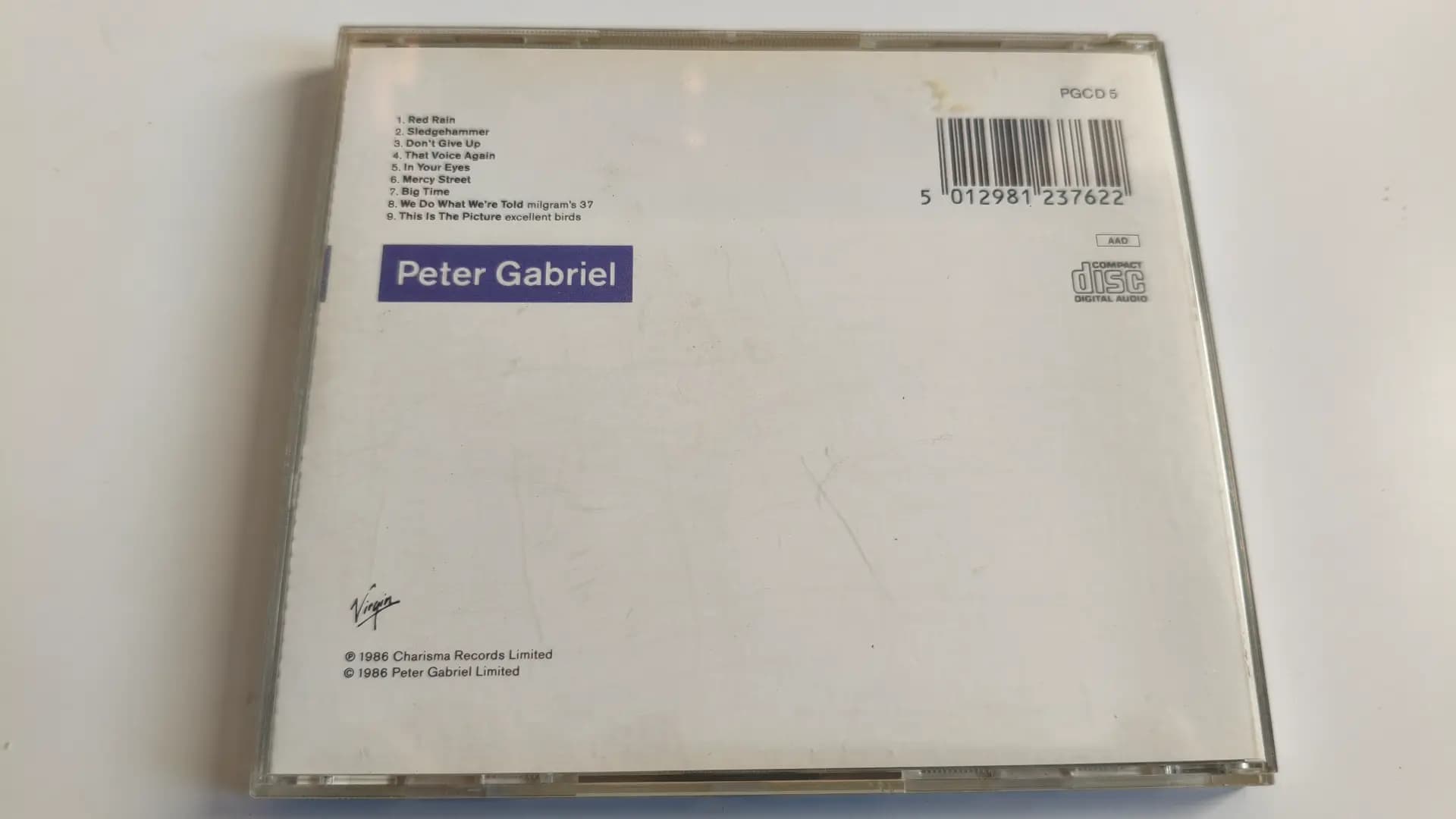 Główne zdjęcie - Peter Gabriel - So