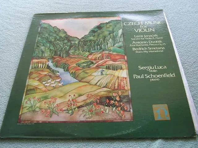 Główne zdjęcie - Luca, Schoenfield - Czech Music For Violin - Luca, Schoenfield - Czech Music For Violin