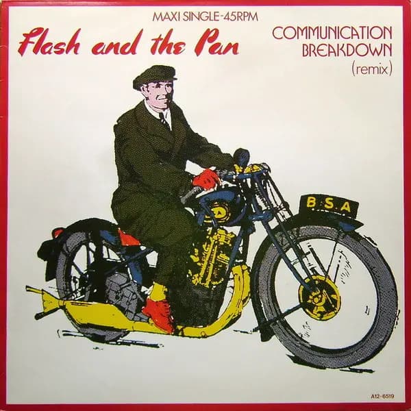 Okładka płyty Flash & The Pan - Communication Breakdown (Remix)