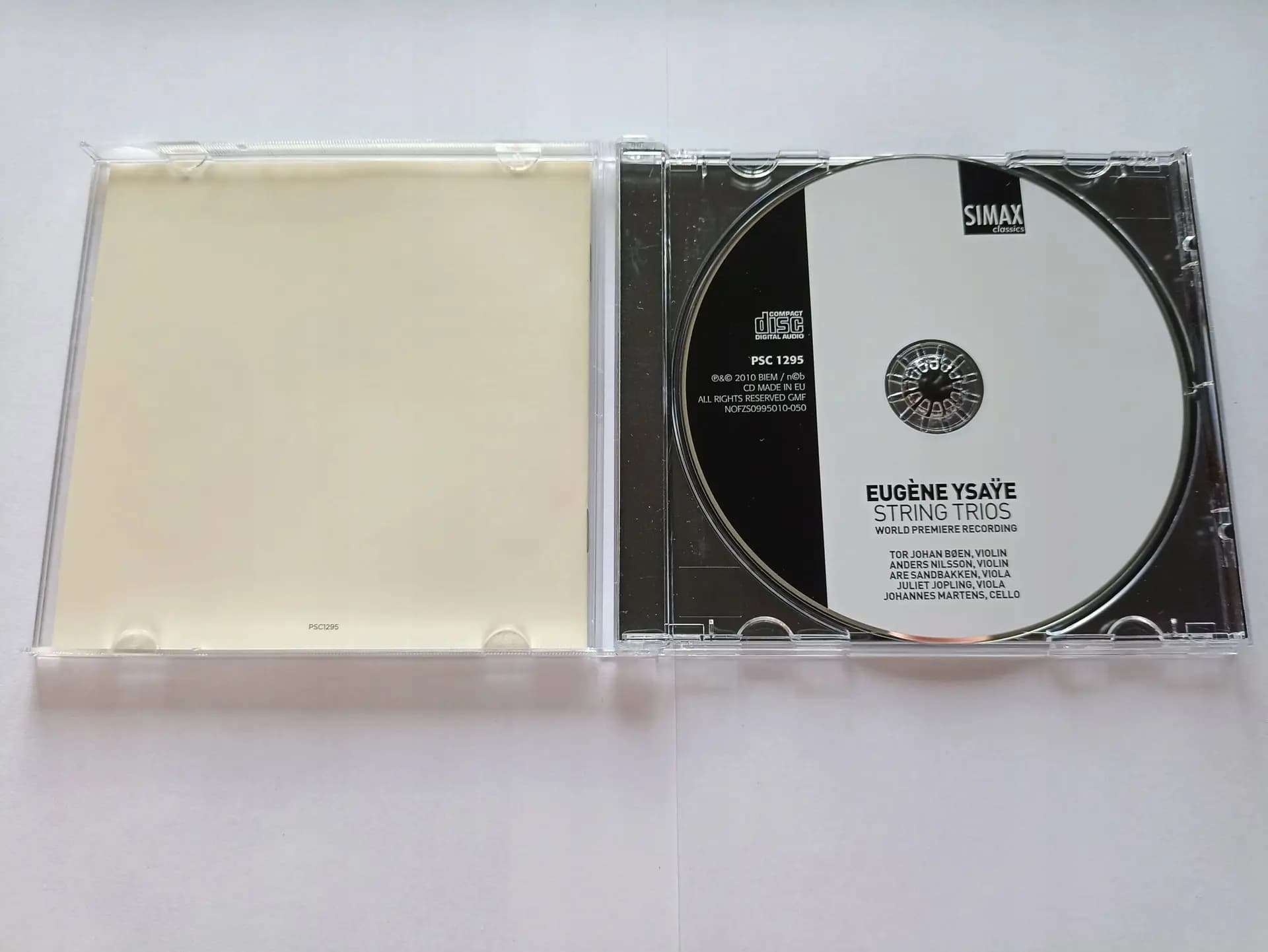 Główne zdjęcie - Eugène Ysaÿe - String Trios