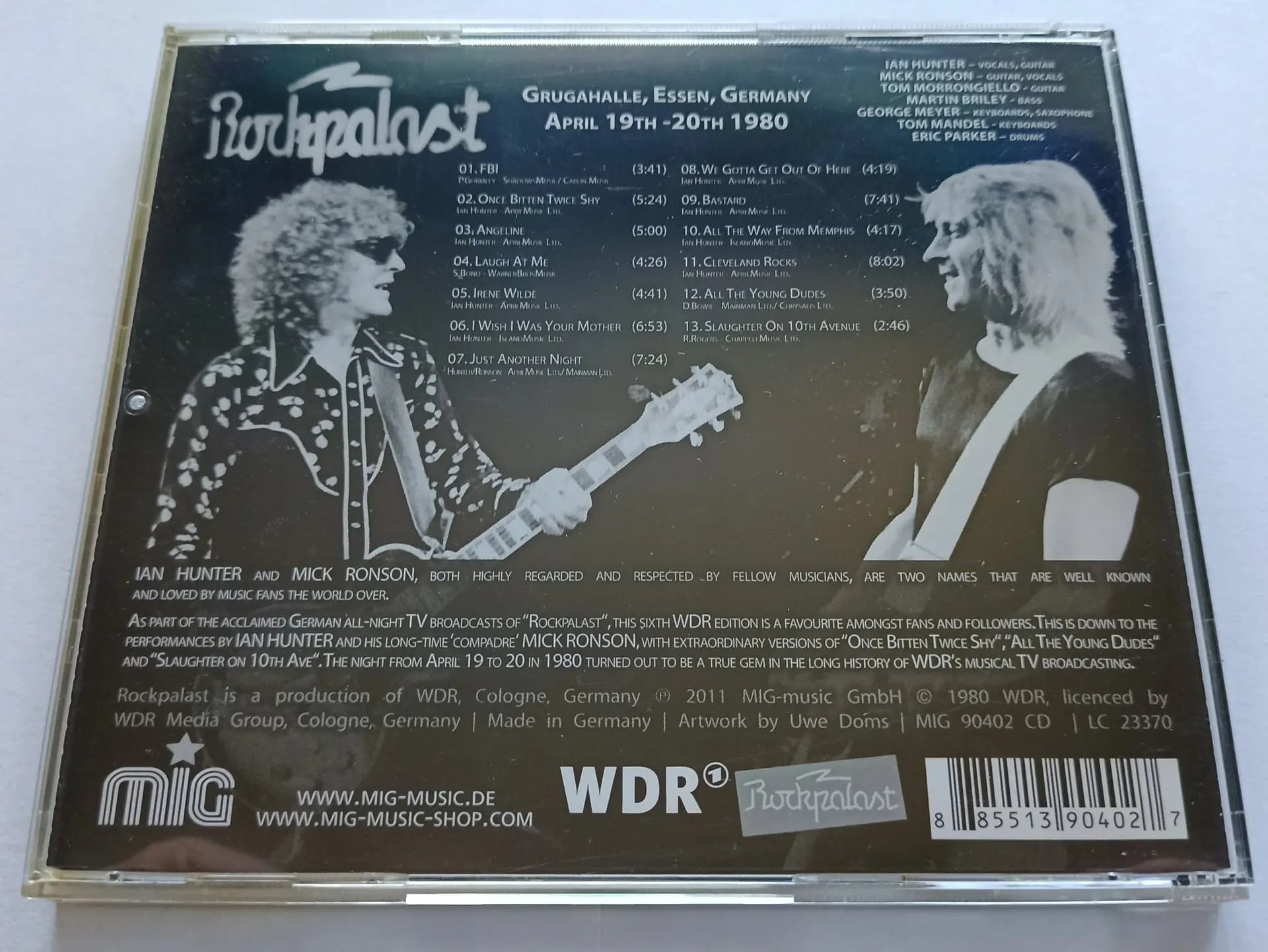 Główne zdjęcie - Ian Hunter Band Feat. Mick Ronson - Live At Rockpalast