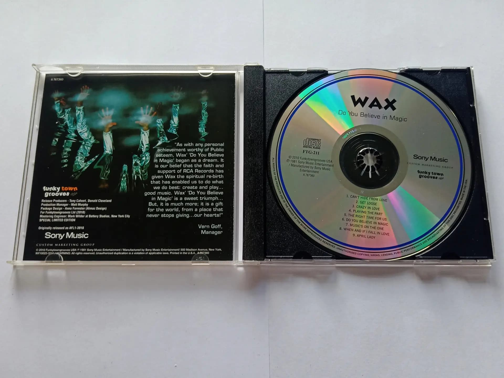 Główne zdjęcie - Wax - Do You Believe In Magic