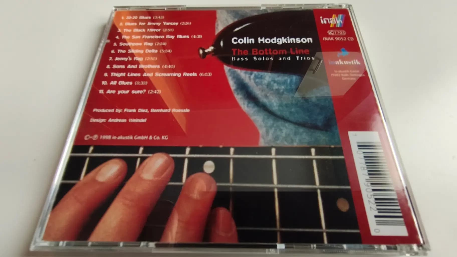 Główne zdjęcie - Colin Hodgkinson - The Bottom Line (Bass Solos And Trios)