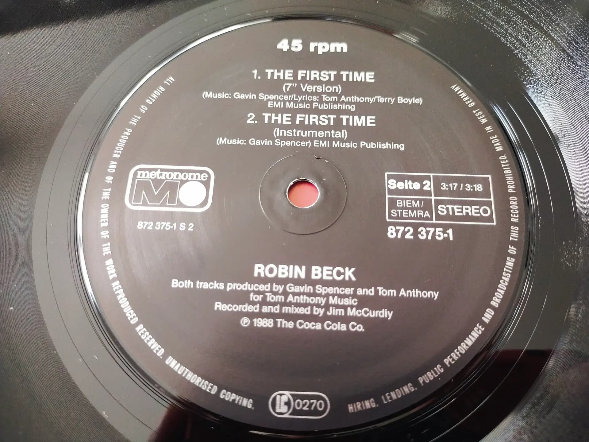 Główne zdjęcie - Robin Beck - First Time