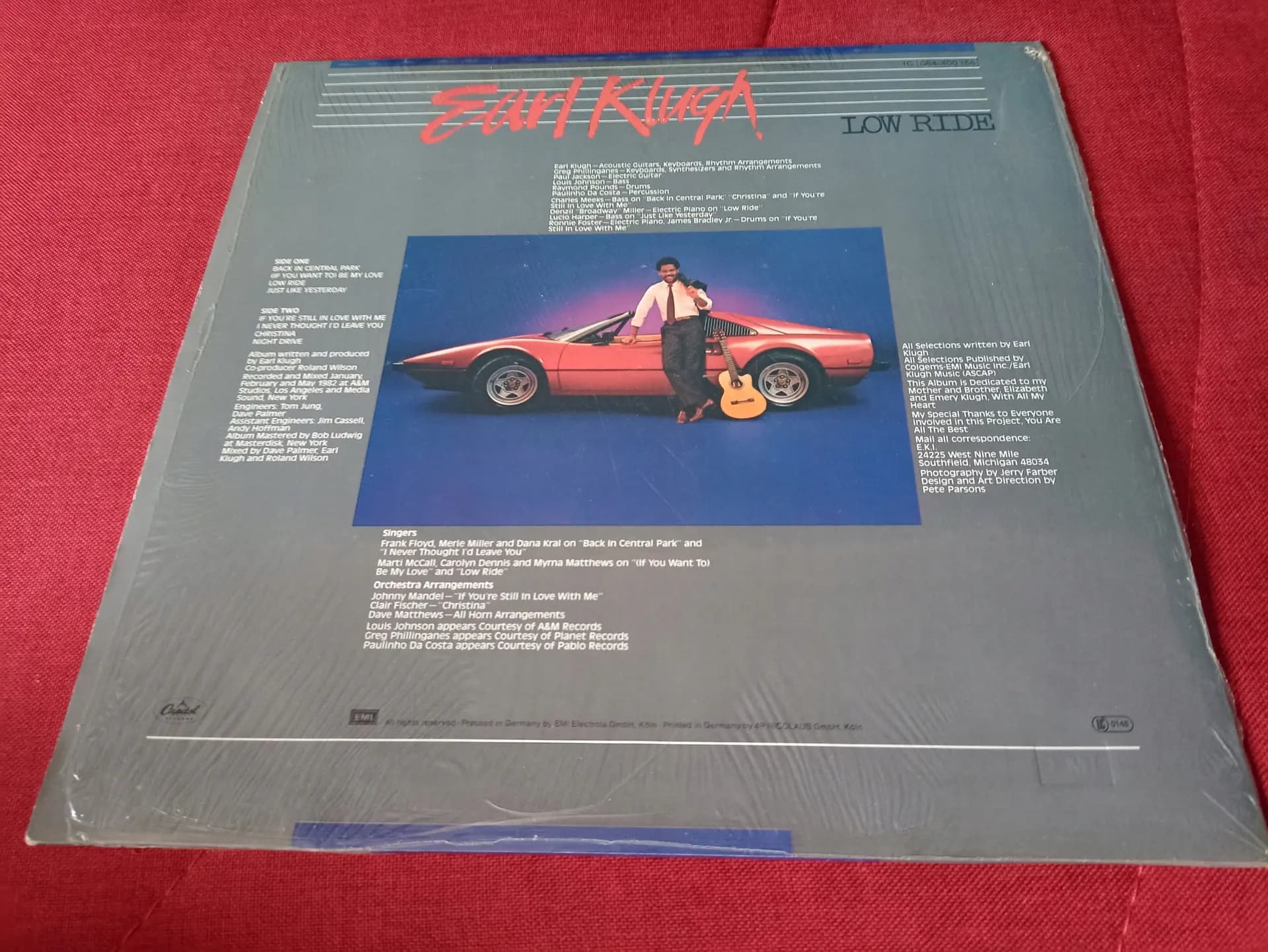Główne zdjęcie - Earl Klugh - Low Ride