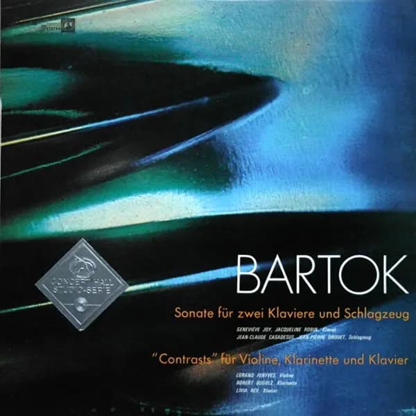 Sonate Für Zwei Klaviere Und Schlagzeug - Béla Bartók