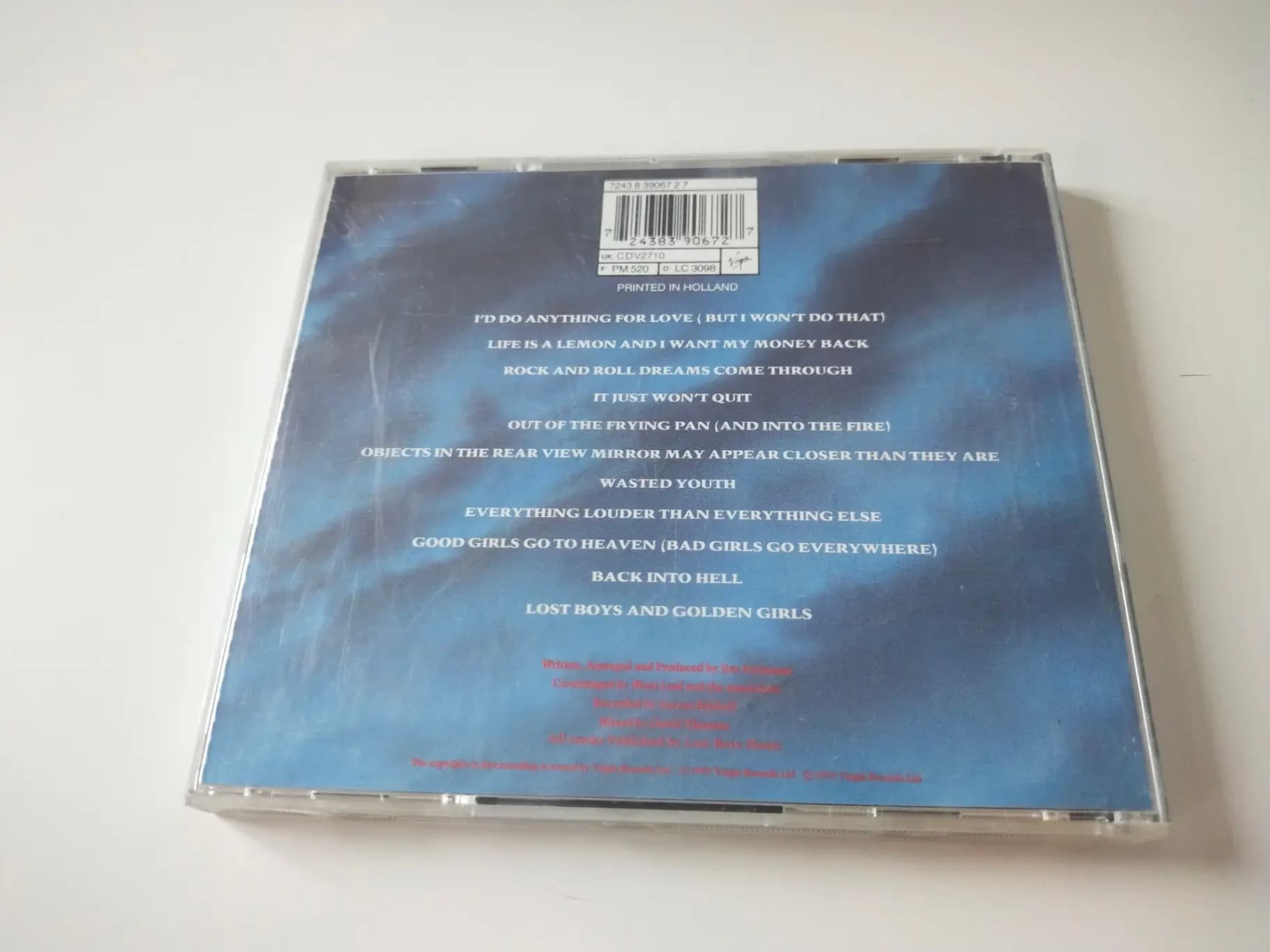 Główne zdjęcie - Meat Loaf - Bat Out Of Hell II: Back Into Hell