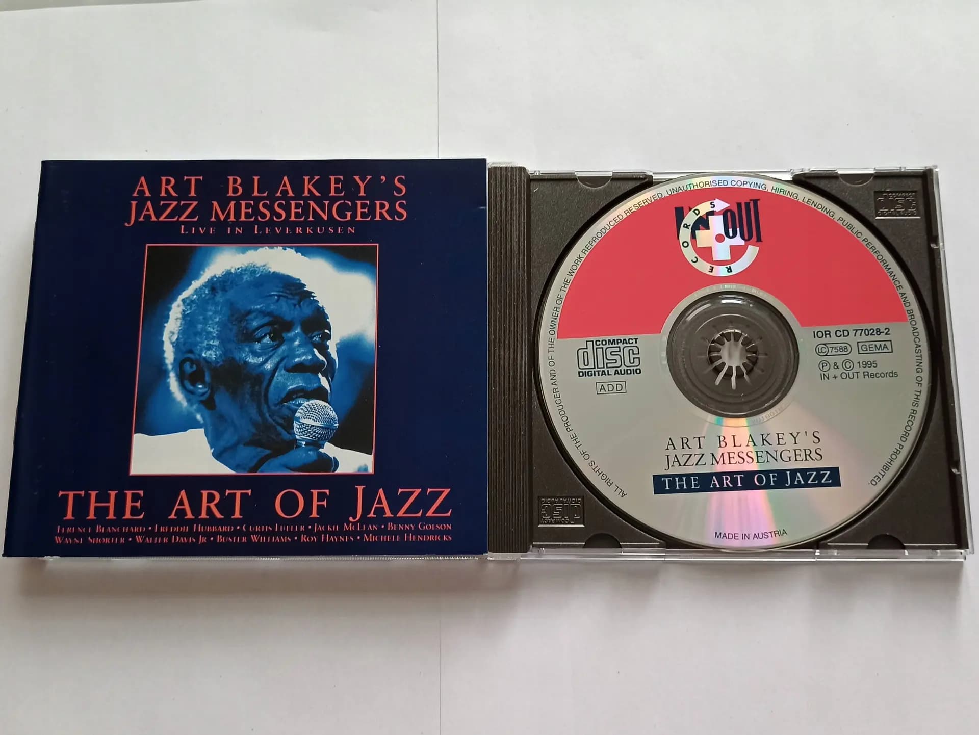 Główne zdjęcie - Art Blakey's Jazz Messengers - Live In Leverkusen - The Art Of Jazz