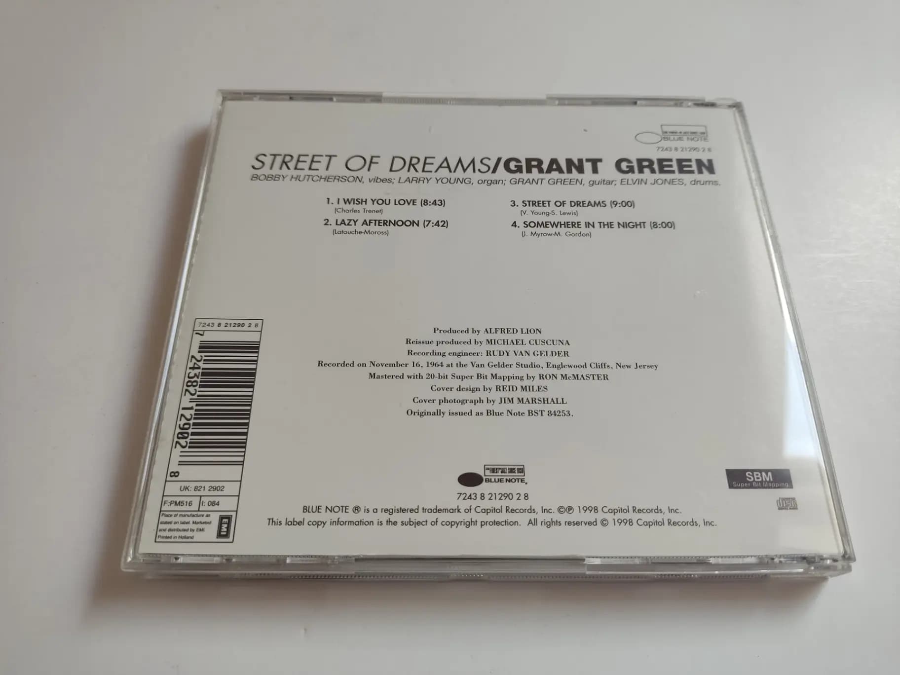 Główne zdjęcie - Grant Green - Street Of Dreams