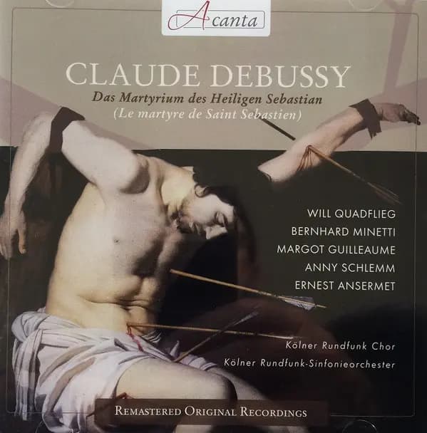 Okładka płyty Claude Debussy - Das Martyrium Des Heiligen Sebastian