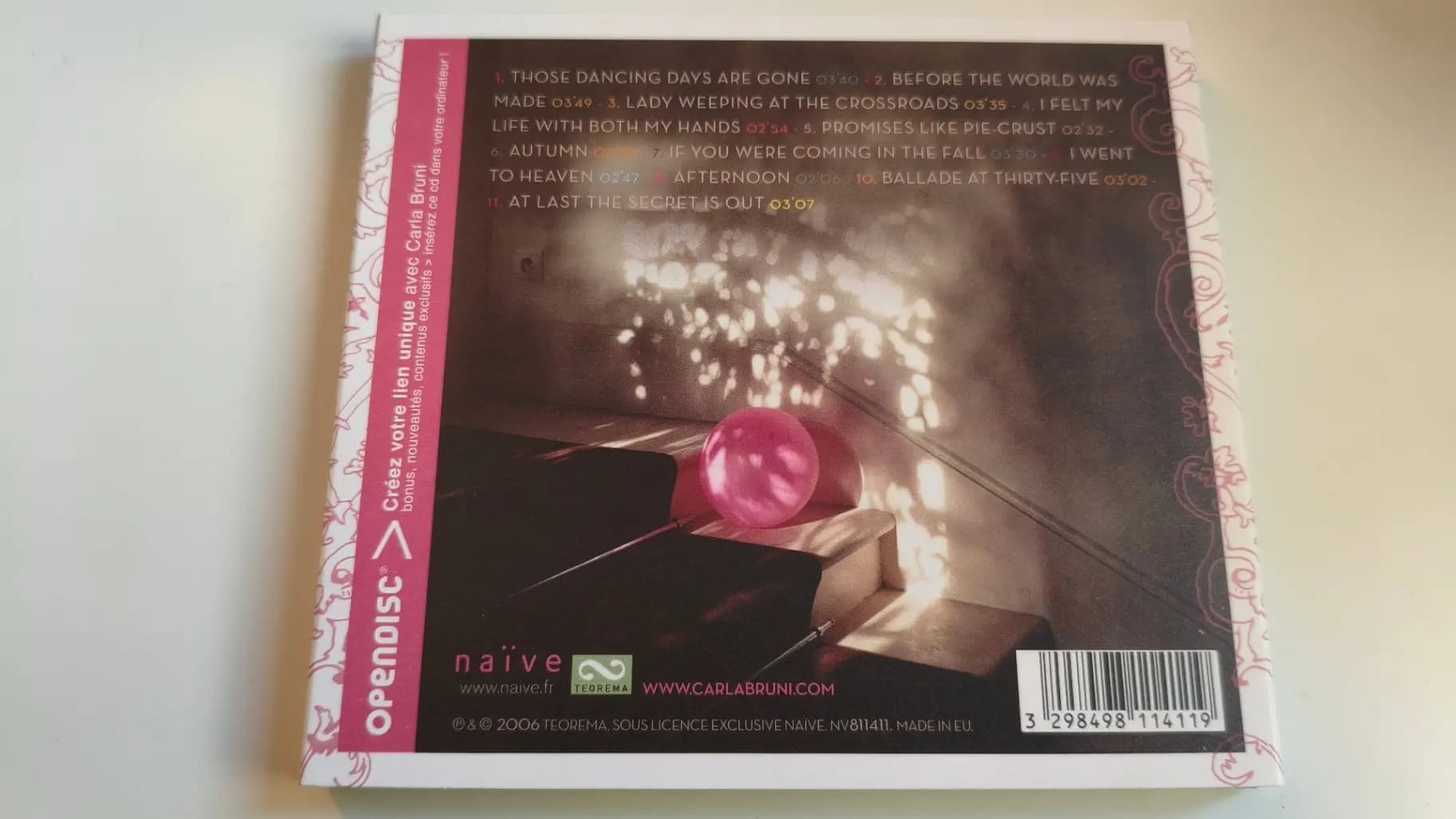 Główne zdjęcie - Carla Bruni - No Promises