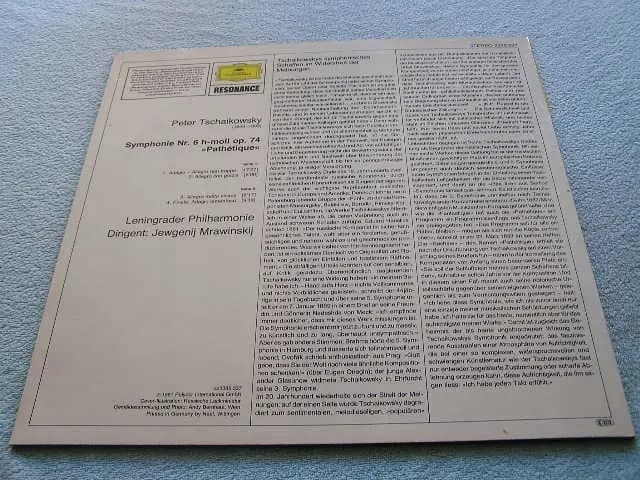 Główne zdjęcie - Tchaikovsky, Yevgeny Mravinsky -Symphony No. 6 - Tchaikovsky, Yevgeny Mravinsky -Symphony No. 6