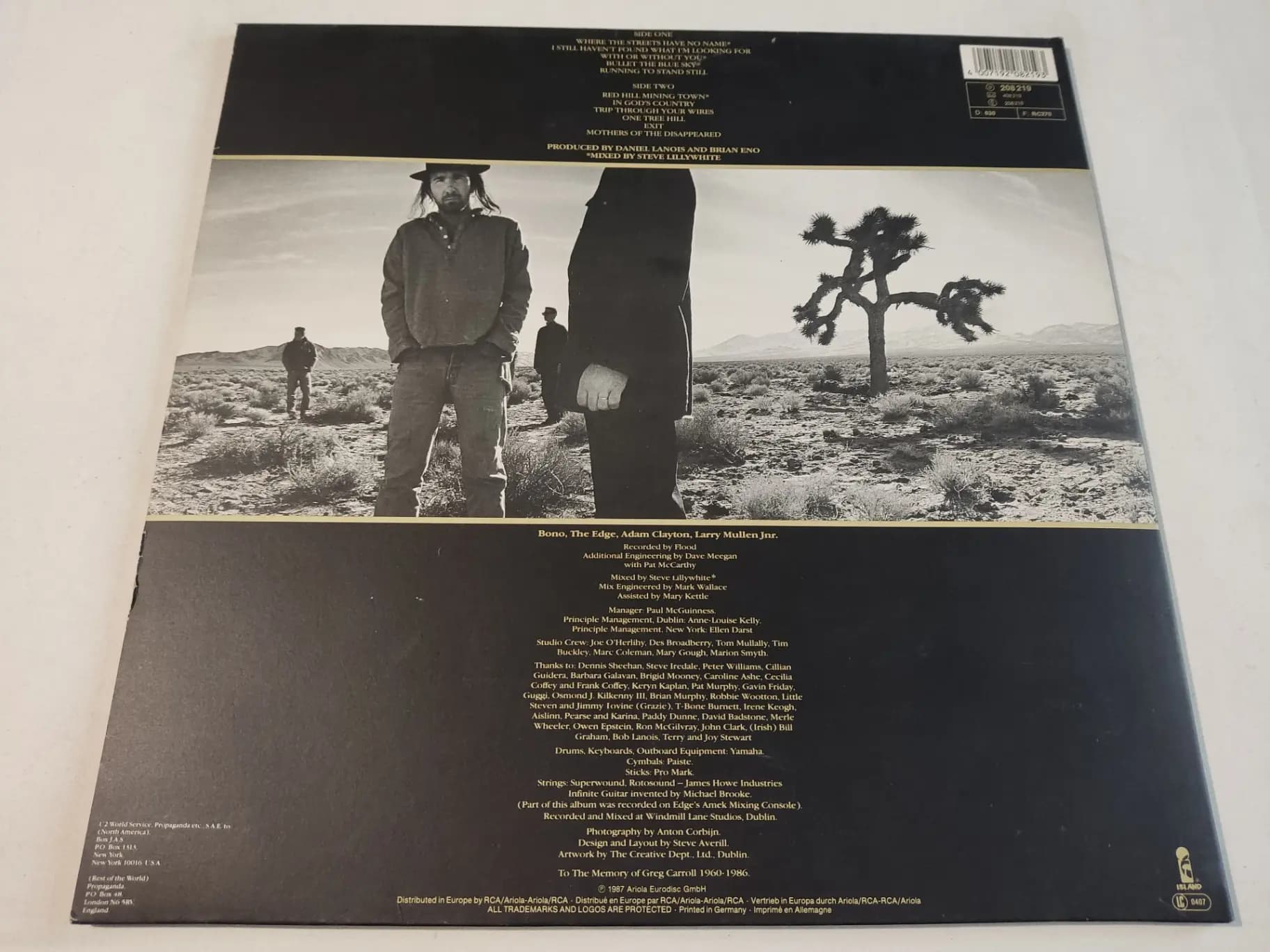 Główne zdjęcie - U2 - The Joshua Tree
