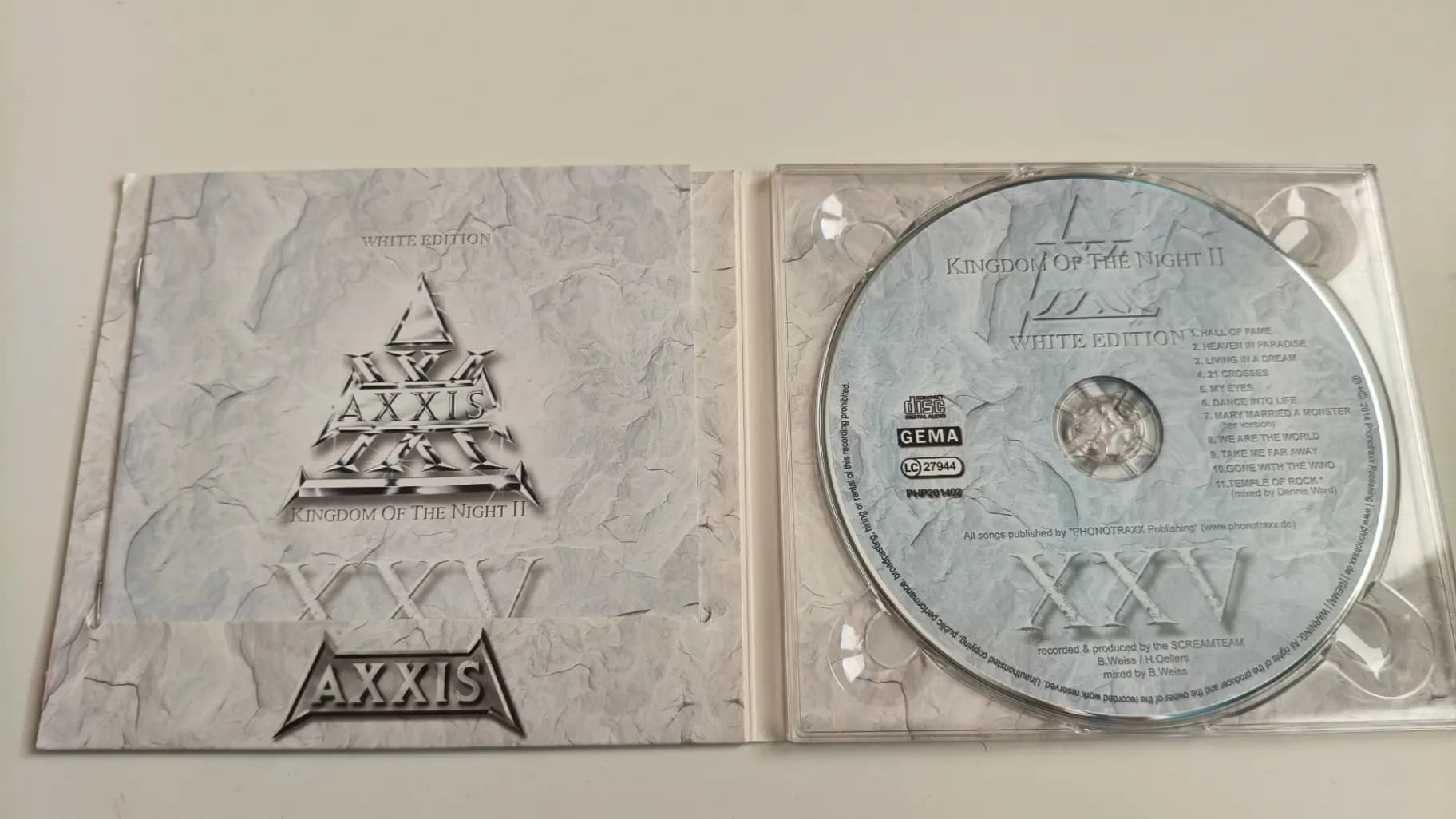 Główne zdjęcie - Axxis (2) - Kingdom Of The Night II (WHITE EDITION)