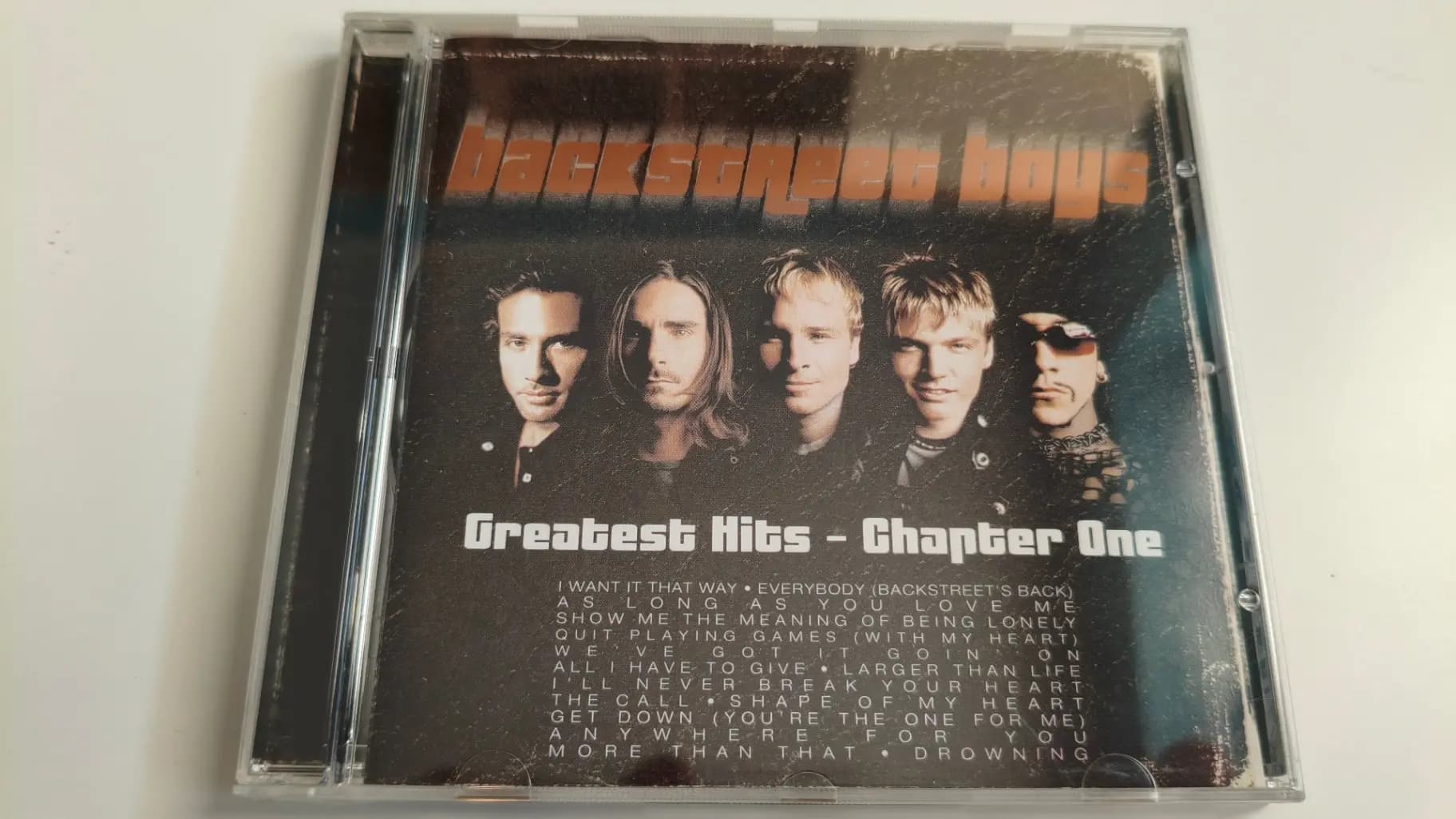Okładka płyty Backstreet Boys - Greatest Hits - Chapter One