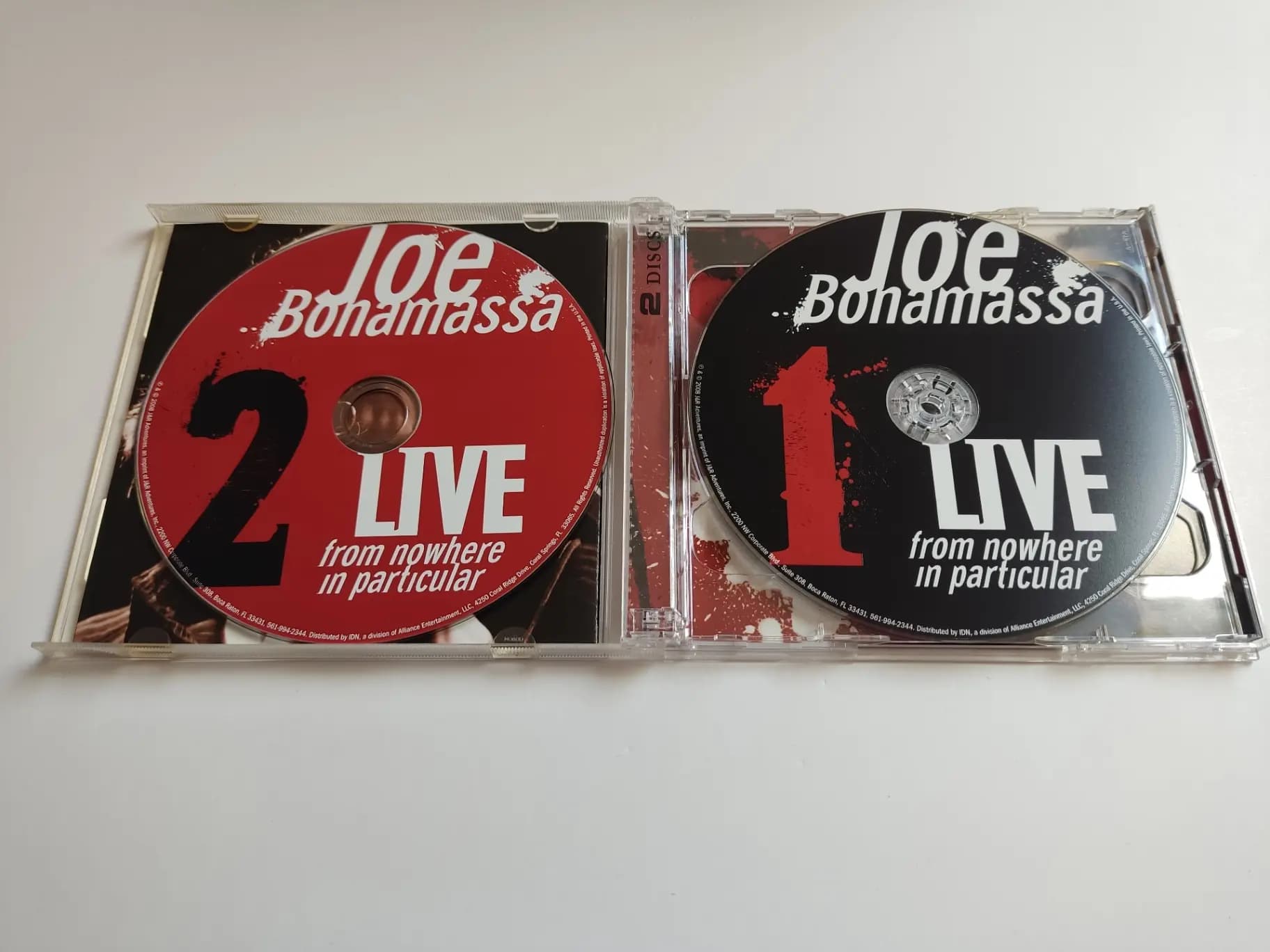 Główne zdjęcie - Joe Bonamassa - Live From Nowhere In Particular